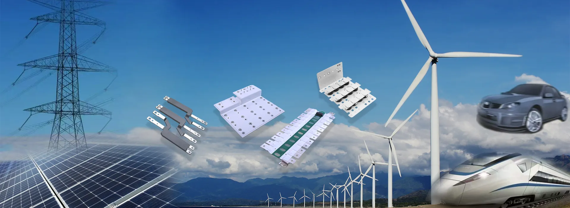 Barras colectoras laminadas
