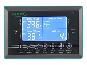 Panel de control táctil LCD